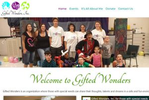 Special Needs website for Gifted Wonders