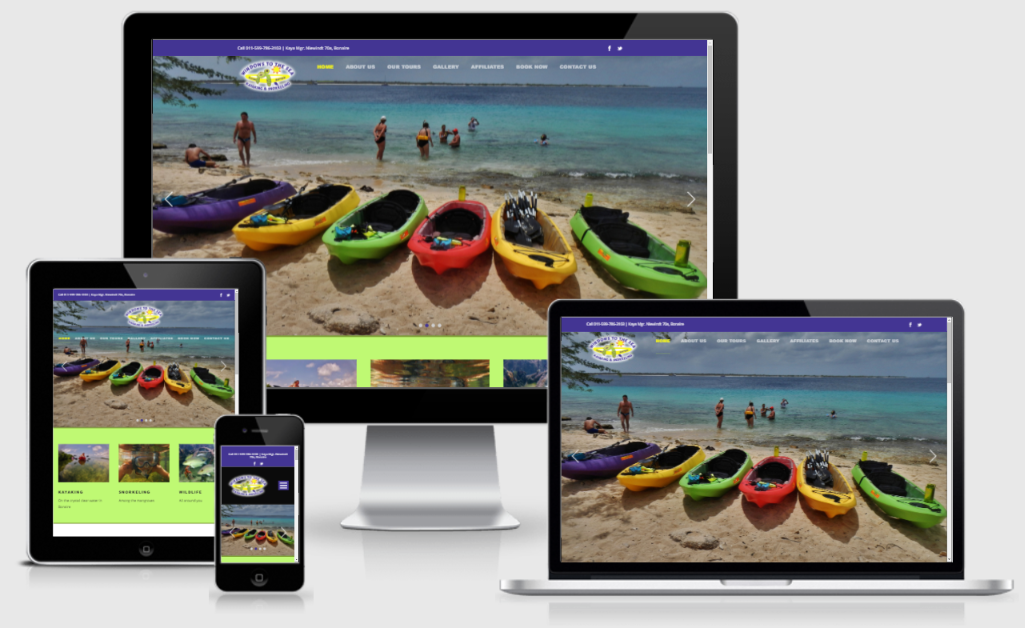 Watersports Website - Windows to the Sea
